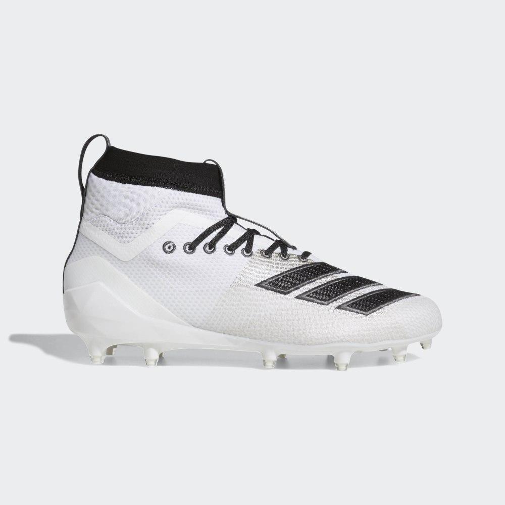 Ghete Fotbal Adidas Adizero 8.0 SK Barbati Romania - Albi/Negrii/Gri F35202